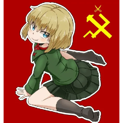 Sticker Katyusha ("Girls und Panzer") part 7