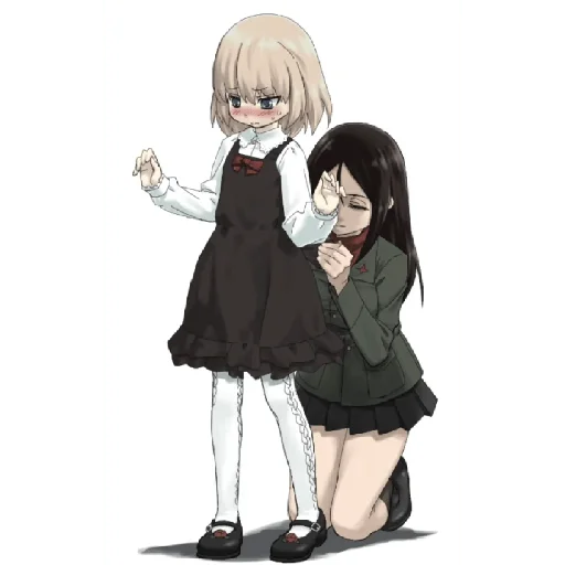 Sticker from the "Katyusha ("Girls und Panzer") part 7" sticker pack