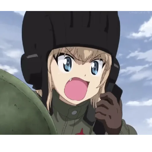 Sticker Katyusha ("Girls und Panzer") part 7