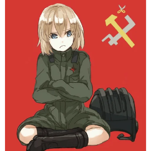 Sticker Katyusha ("Girls und Panzer") part 7