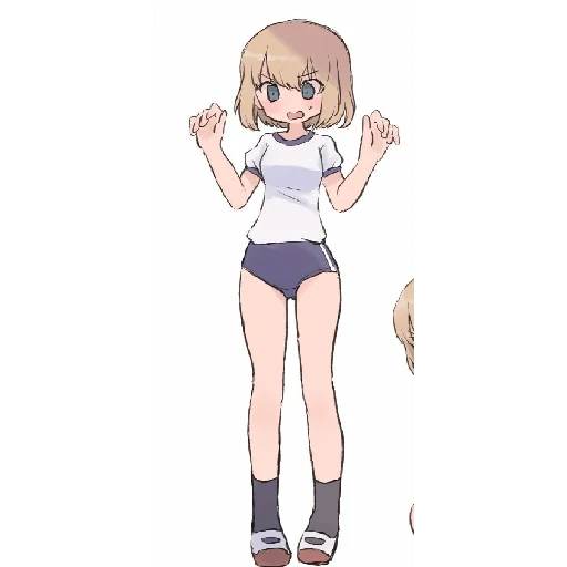 Sticker from the "Katyusha ("Girls und Panzer") part 7" sticker pack