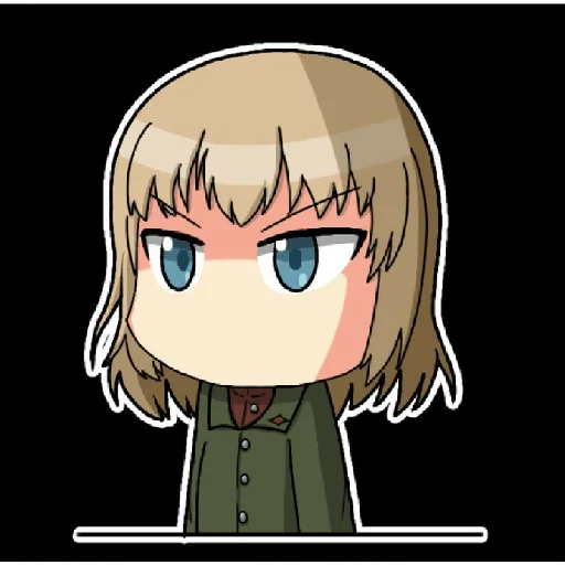 Sticker Katyusha ("Girls und Panzer") part 7