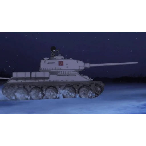 Стикер из набора "Katyusha ("Girls und Panzer") part 3"