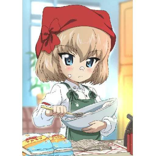 Стикер из набора "Katyusha ("Girls und Panzer") part 3"