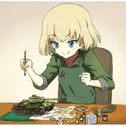 Sticker Katyusha ("Girls und Panzer") part 3