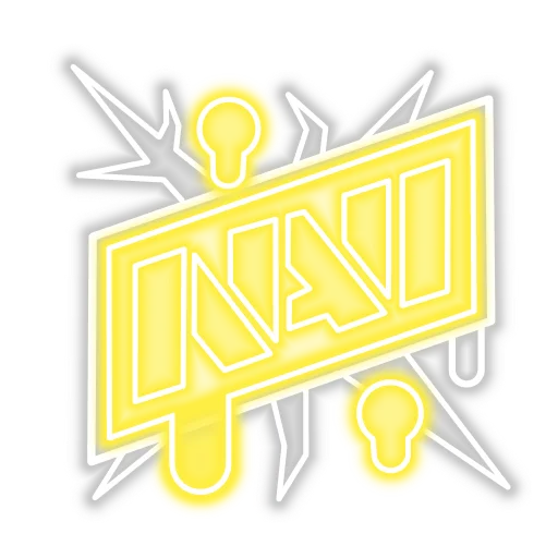 Sticker from the "Neon Pins" sticker pack