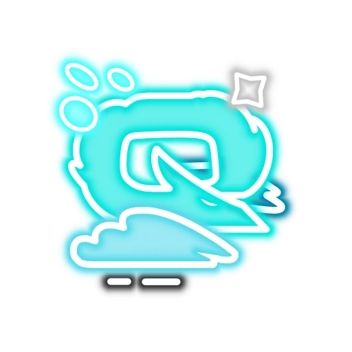 Sticker from the "Neon Pins" sticker pack