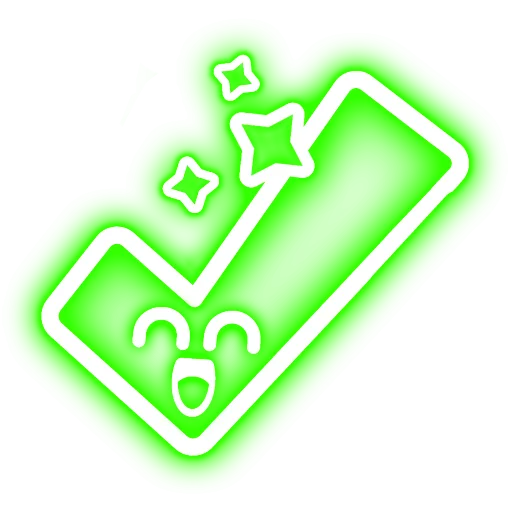 Sticker from the "Neon Pins" sticker pack