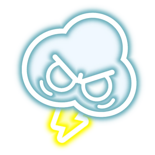 Sticker from the "Neon Pins" sticker pack