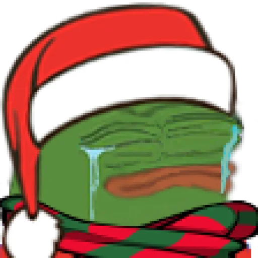 Sticker from the "Peepo Christmas" sticker pack