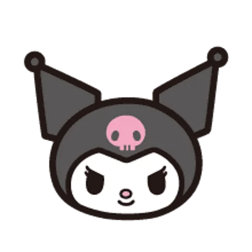 Sticker from the "Kuromi Emoji" sticker pack