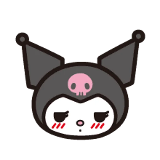 Sticker from the "Kuromi Emoji" sticker pack