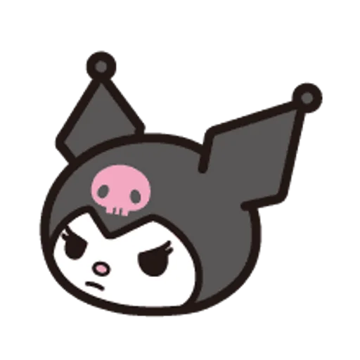 Sticker from the "Kuromi Emoji" sticker pack