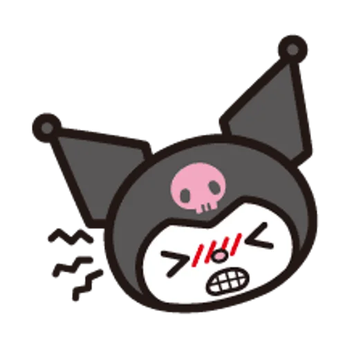 Sticker from the "Kuromi Emoji" sticker pack