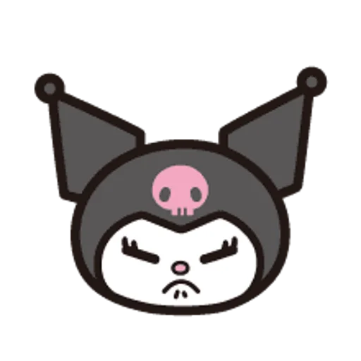 Sticker from the "Kuromi Emoji" sticker pack