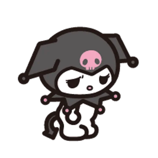 Sticker from the "Kuromi Emoji" sticker pack