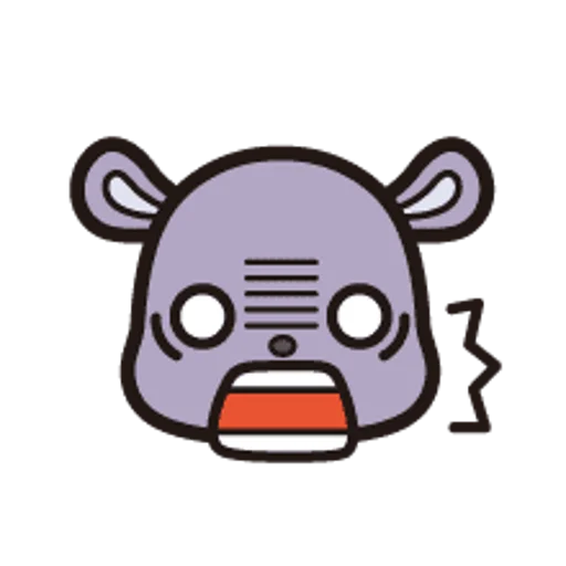 Sticker from the "Kuromi Emoji" sticker pack