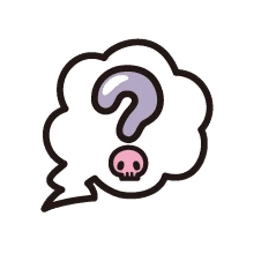 Sticker from the "Kuromi Emoji" sticker pack