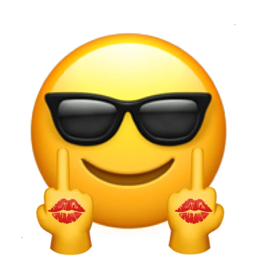 Sticker from the "Merged Emojis" sticker pack