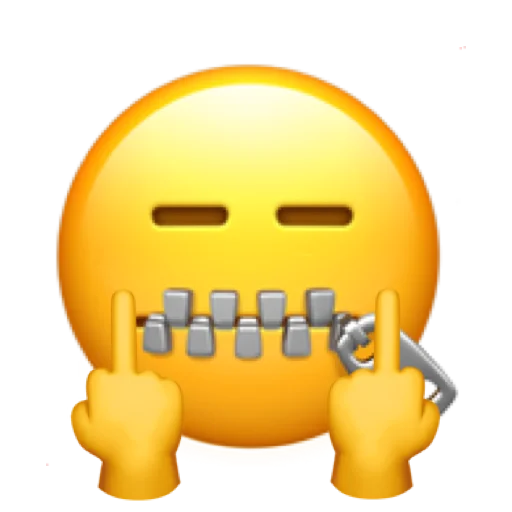 Sticker from the "Merged Emojis" sticker pack