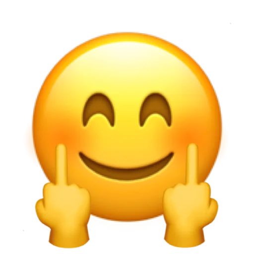 Sticker from the "Merged Emojis" sticker pack