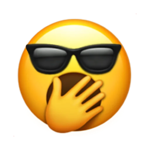 Sticker from the "Merged Emojis" sticker pack