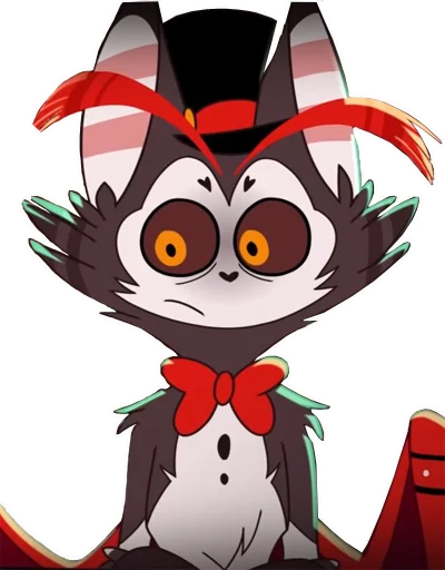 Sticker from the "Hotel Hazbin" sticker pack