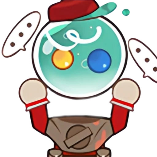 Sticker from the "Cookie Run Over Break" sticker pack