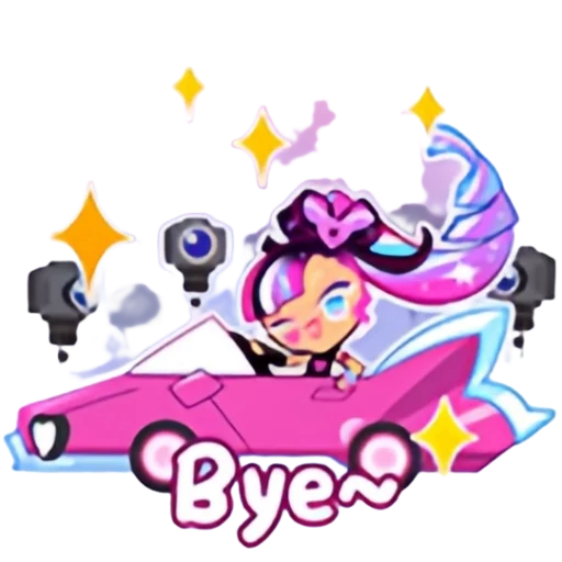 Sticker Cookie Run Over Break