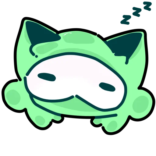 Sticker from the "Slime PUP" sticker pack