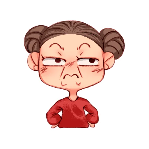 Sticker from the "Emotional Ariya" sticker pack