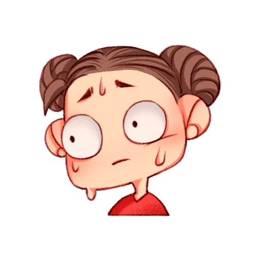 Sticker from the "Emotional Ariya" sticker pack