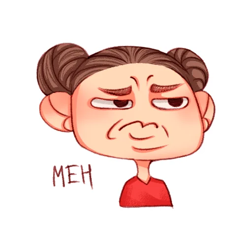 Sticker from the "Emotional Ariya" sticker pack