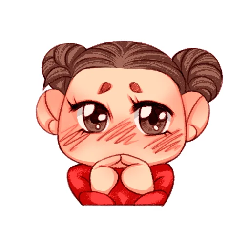 Sticker from the "Emotional Ariya" sticker pack