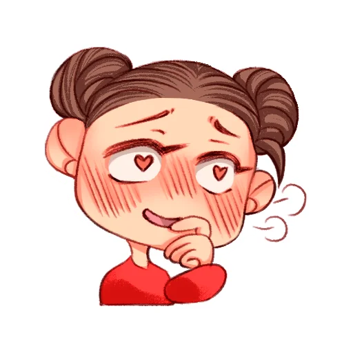 Sticker from the "Emotional Ariya" sticker pack