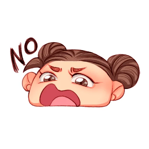 Sticker from the "Emotional Ariya" sticker pack