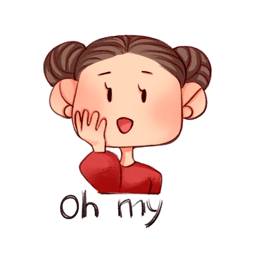 Sticker from the "Emotional Ariya" sticker pack