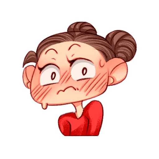 Sticker from the "Emotional Ariya" sticker pack