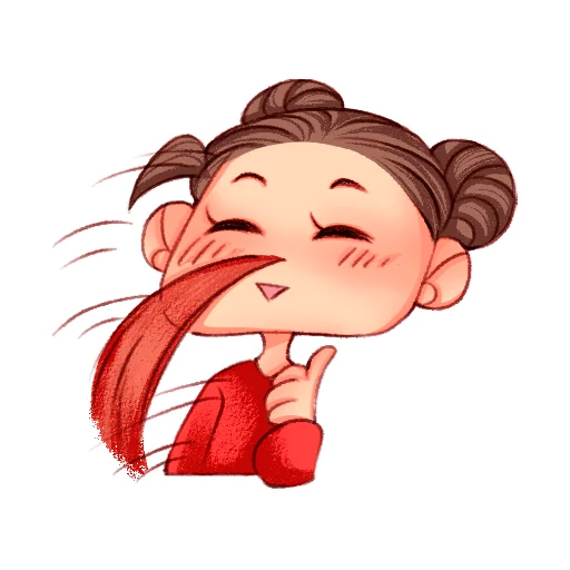 Sticker from the "Emotional Ariya" sticker pack