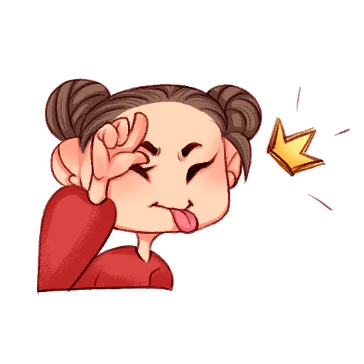 Sticker from the "Emotional Ariya" sticker pack