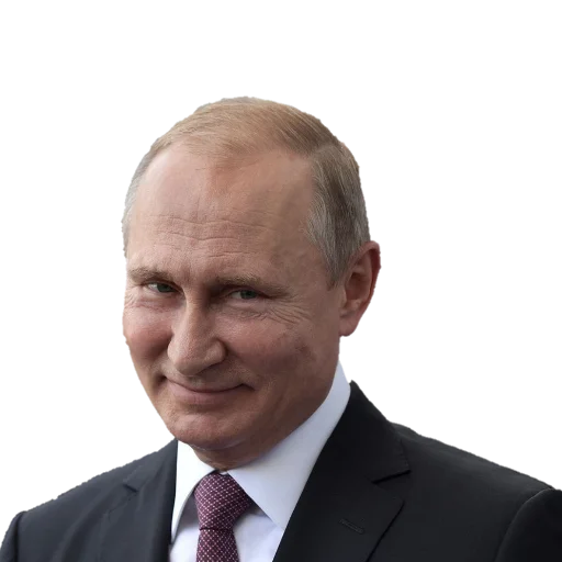 Sticker from the "Putin" sticker pack