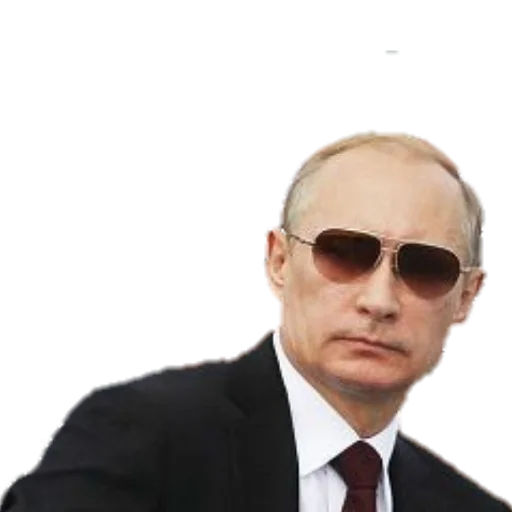 Sticker from the "Putin" sticker pack