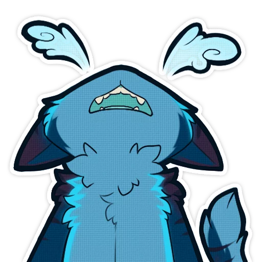 Sticker from the "VoidShark" sticker pack