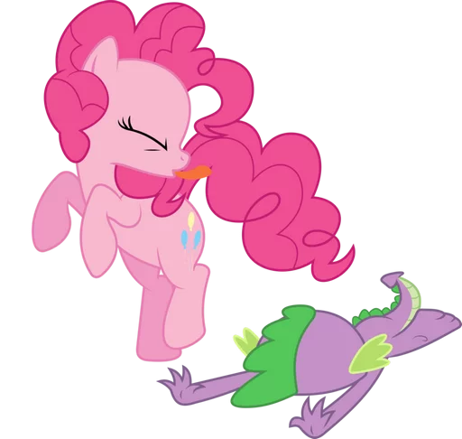 Sticker from the "My little pony friendship is magic" sticker pack