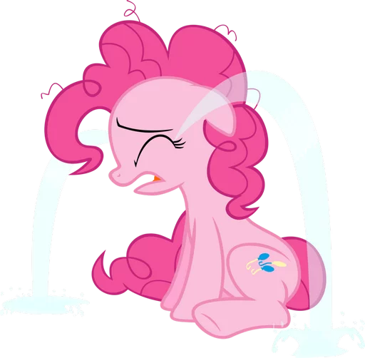 Sticker from the "My little pony friendship is magic" sticker pack