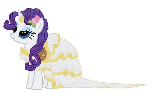 Sticker from the "My little pony friendship is magic" sticker pack