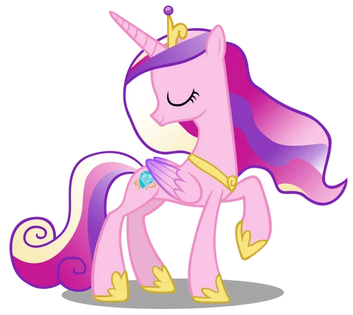 Sticker from the "My little pony friendship is magic" sticker pack