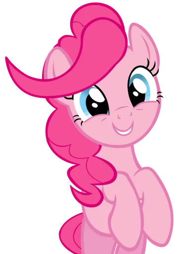 Sticker from the "My little pony friendship is magic" sticker pack