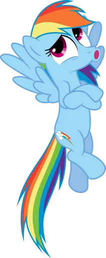 Sticker from the "My little pony friendship is magic" sticker pack