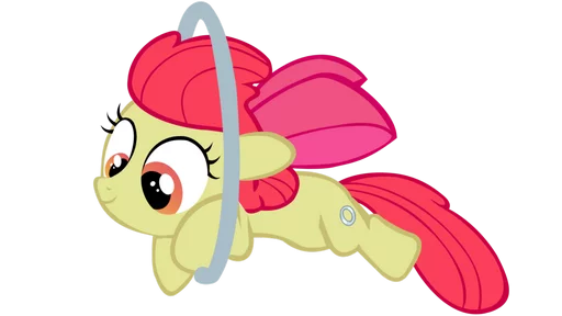 Sticker from the "My little pony friendship is magic" sticker pack